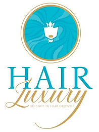 HAIR LUXURY SCIENCE IN HAIR GROWTH logo