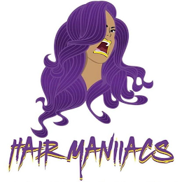HAIR MANIIACS logo