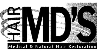 HAIR MD'S MEDICAL & NATURAL HAIR RESTORATION logo
