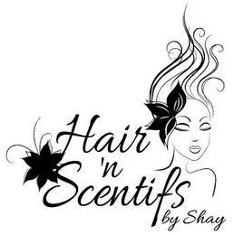 HAIR 'N SCENTIFS BY SHAY logo