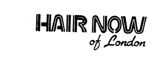 HAIR NOW OF LONDON logo