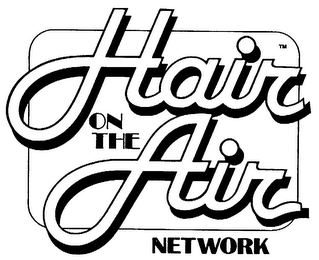 HAIR ON THE AIR NETWORK logo