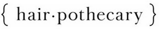 { HAIR · POTHECARY } logo