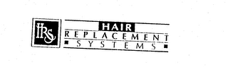 HAIR REPLACEMENT SYSTEMS HRS logo
