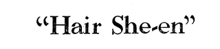 HAIR SHEEN logo