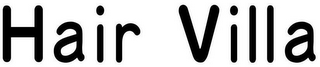 HAIR VILLA logo