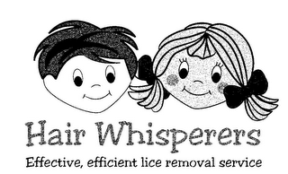 HAIR WHISPERERS EFFECTIVE, EFFICIENT LICE REMOVAL SERVICE logo