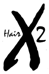 HAIR X 2 logo