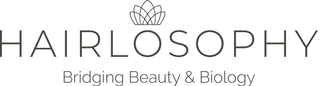 HAIRLOSOPHY BRIDGING BEAUTY & BIOLOGY logo