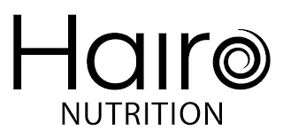 HAIRO NUTRITION logo