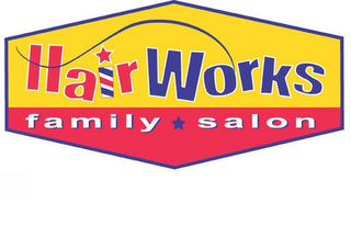 HAIRWORKS FAMILY SALON logo