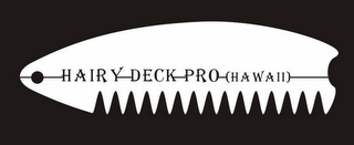 HAIRY DECK PRO (HAWAII) logo