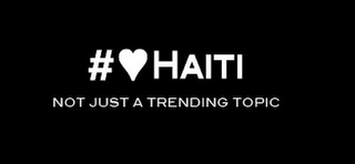 # HAITI NOT JUST A TRENDING TOPIC logo