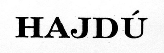 HAJDU logo