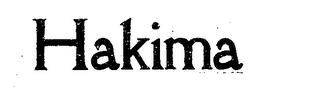 HAKIMA logo