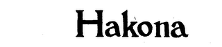 HAKONA logo