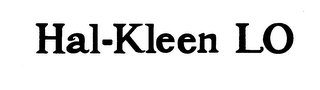 HAL-KLEEN LO logo