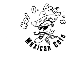 HAL O. PENO'S MEXICAN CAFE logo