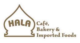 HALA CAFÉ, BAKERY & IMPORTED FOODS logo