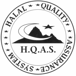 HALAL QUALITY ASSURANCE SYSTEM H.Q.A.S. logo