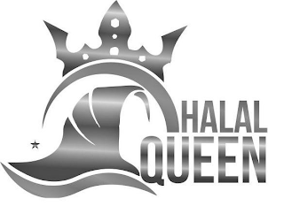 HALAL QUEEN logo