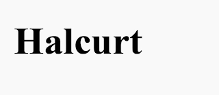HALCURT logo