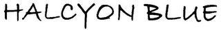 HALCYON BLUE logo