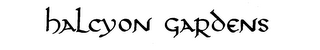 HALCYON GARDENS logo