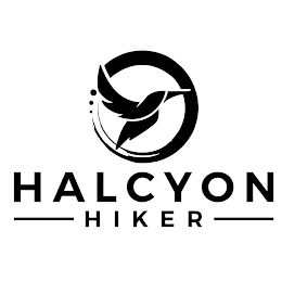 HALCYON HIKER logo