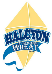 HALCYON UNFILTERED WHEAT BEER logo