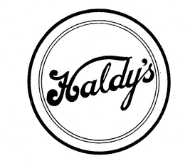 HALDY'S logo