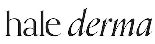 HALE DERMA logo