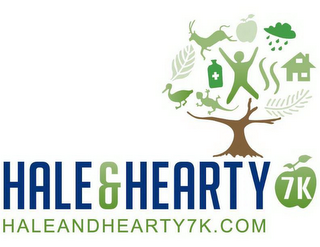 HALE & HEARTY 7K HALEANDHEARTY7K.COM logo