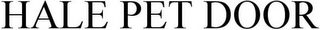 HALE PET DOOR logo