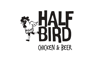 HALF BIRD CHICKEN & BEER logo