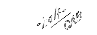 HALF-CAB logo