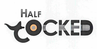 HALF COCKED logo