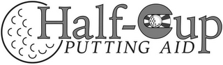 HALF-CUP PUTTING AID logo