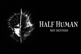 HALF HUMAN NOT DEFINED logo