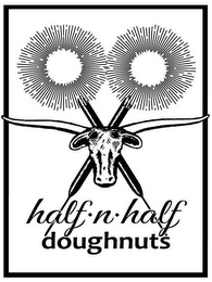 HALF N HALF DOUGHNUTS logo