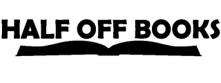 HALF OFF BOOKS logo