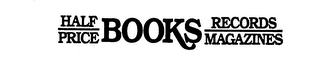 HALF PRICE BOOKS RECORDS MAGAZINES logo