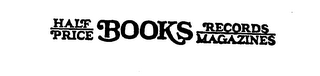 HALF PRICE BOOKS RECORDS MAGAZINES logo