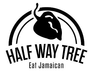 HALF WAY TREE EAT JAMAICAN logo