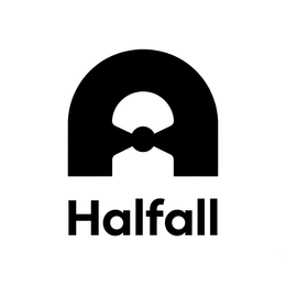 HALFALL logo