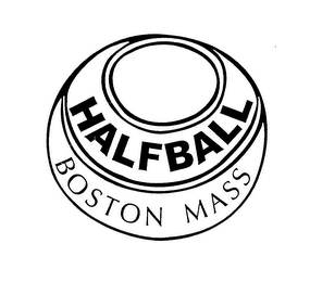 HALFBALL BOSTON MASS logo