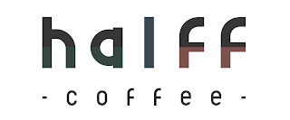 HALFF · COFFEE · logo