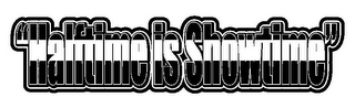 "HALFTIME IS SHOWTIME" logo