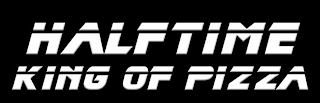 HALFTIME KING OF PIZZA logo
