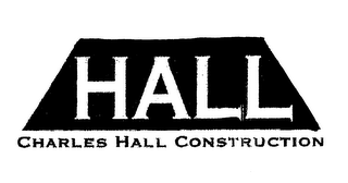 HALL CHARLES HALL CONSTRUCTION logo